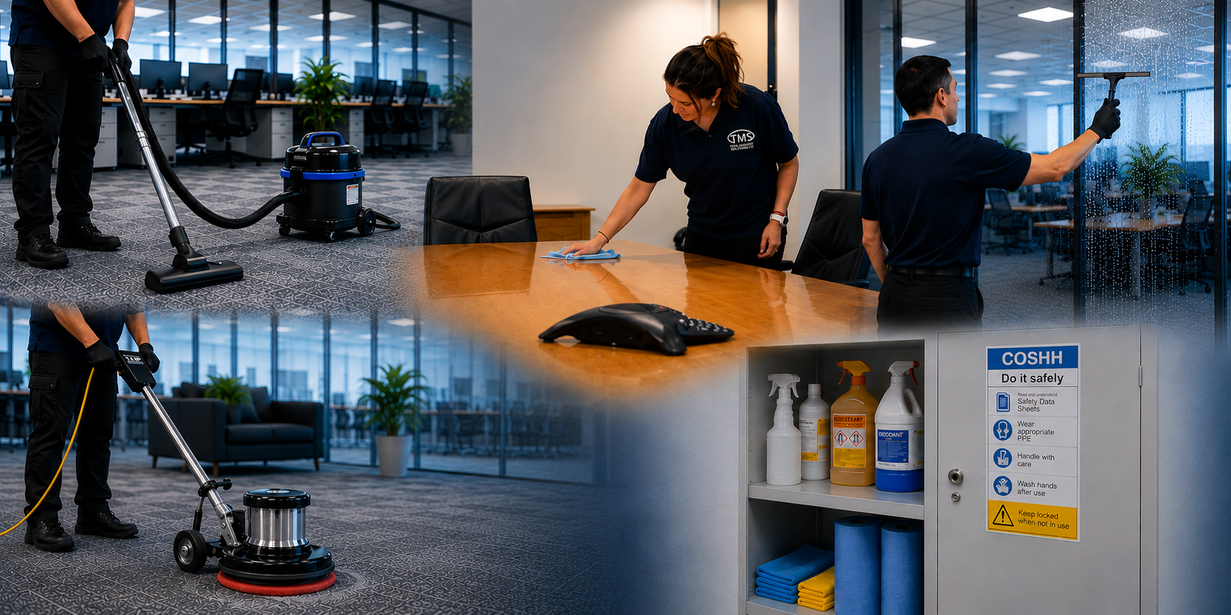 Commercial cleaning services